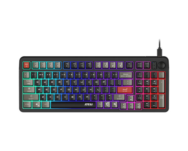 FORGE GK110 teclado Juego USB QWERTY Español Negro