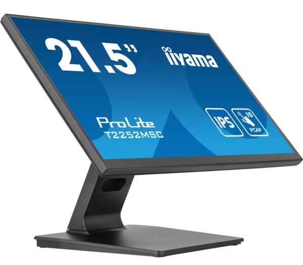 ProLite T2252MSC-B2 pantalla para PC 54,6 cm (21.5") 1920 x 1080 Pixeles Full HD LCD Pantalla táctil Negro