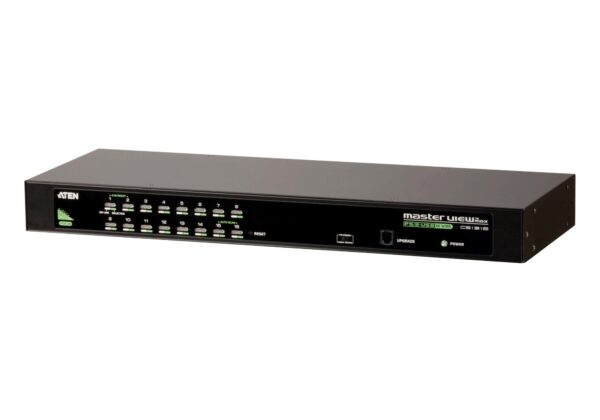 Switch KVM VGA PS/2-USB de 16 puertos