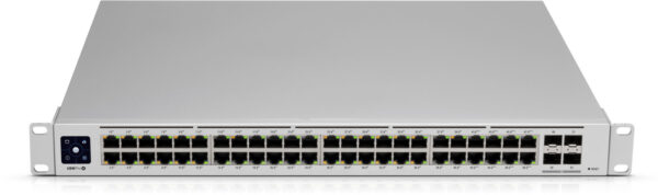 UniFi USW-PRO-48 switch Gestionado L2/L3 Gigabit Ethernet (10/100/1000) 1U Plata