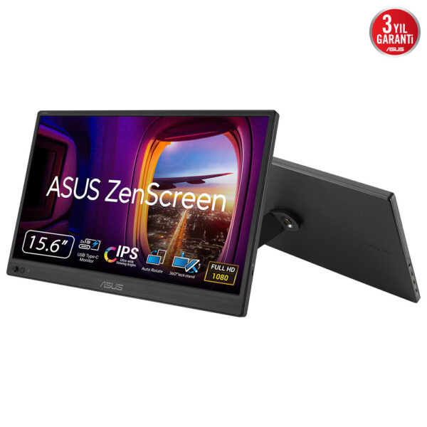 ZenScreen MB169CK pantalla para PC 39,6 cm (15.6") 1920 x 1080 Pixeles Full HD LCD Negro