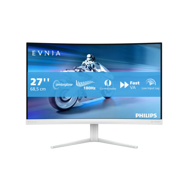 Evnia 5000 27M2C5201L/00 pantalla para PC 68,6 cm (27") 1920 x 1080 Pixeles Full HD LCD Blanco