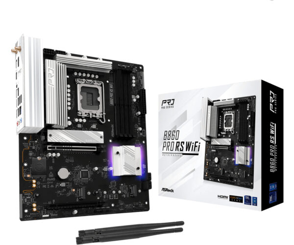 B860 Pro RS WiFi Intel B860 LGA 1851 (Socket V1) ATX