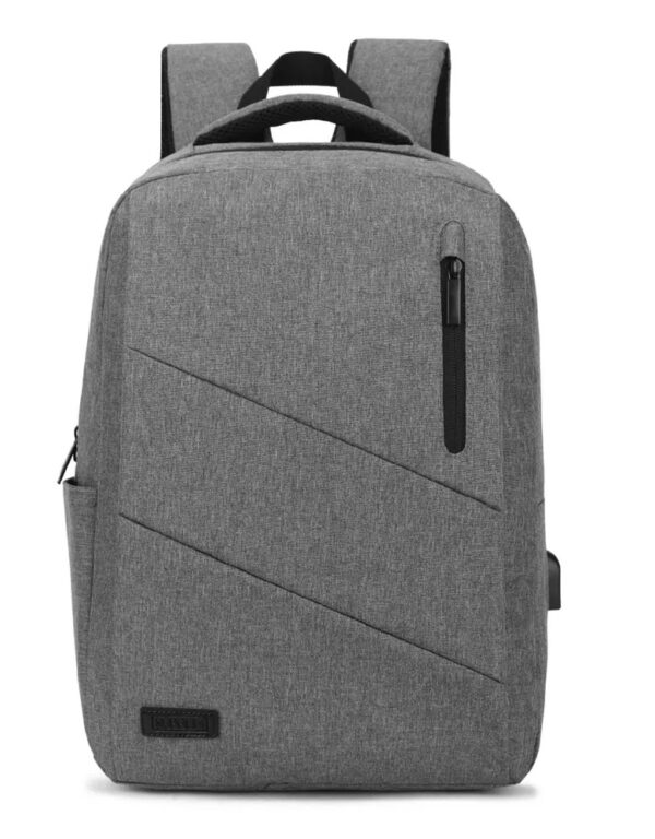 City Backpack Mochila para portátil 15.6", Poliéster Oxford, Gris