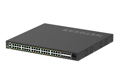 GSM4248PX-100EUS switch Gestionado L2/L3/L4 Gigabit Ethernet (10/100/1000) Energía sobre Ethernet (PoE) Negro