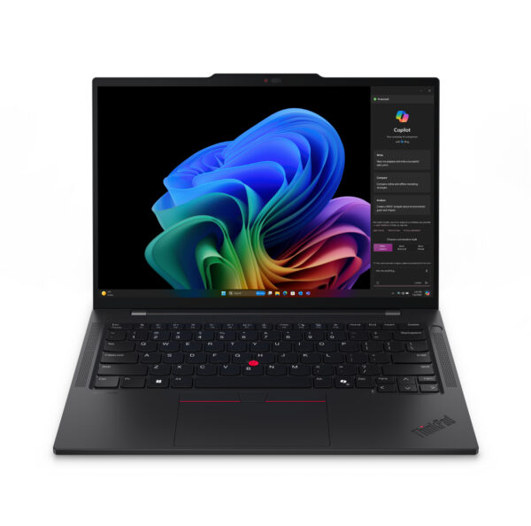 ThinkPad T14s Gen 6 (Snapdragon) Copilot+ PC X1P-42-100 Portátil 35,6 cm (14") WUXGA 16 GB LPDDR5x-SDRAM 512 GB SSD Wi-Fi 7 (802.11be) Windows 11 Pro Español Negro