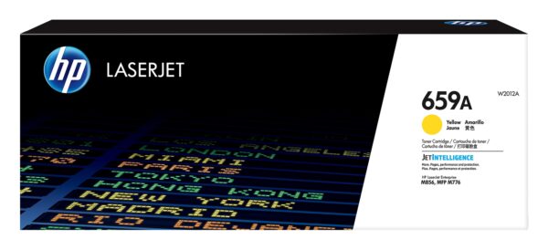 LaserJet Cartucho de tóner Original 659A amarillo