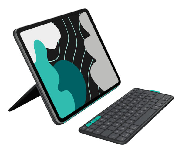 Flip Folio QWERTY Español Bluetooth Grafito