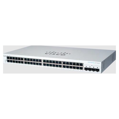 CBS220-48T-4G Gestionado L2 Gigabit Ethernet (10/100/1000) 1U Blanco