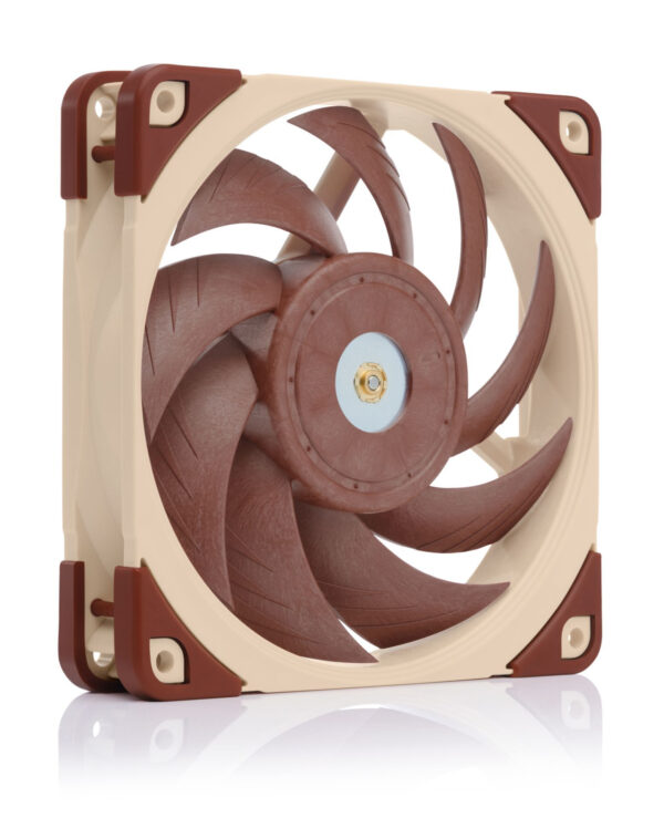 NF-A12x25 Carcasa del ordenador Ventilador 12 cm Beige, Marrón