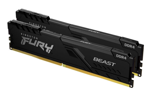 FURY Beast 32GB 3600MT/s DDR4 CL18 DIMM (Kit de 2) Black
