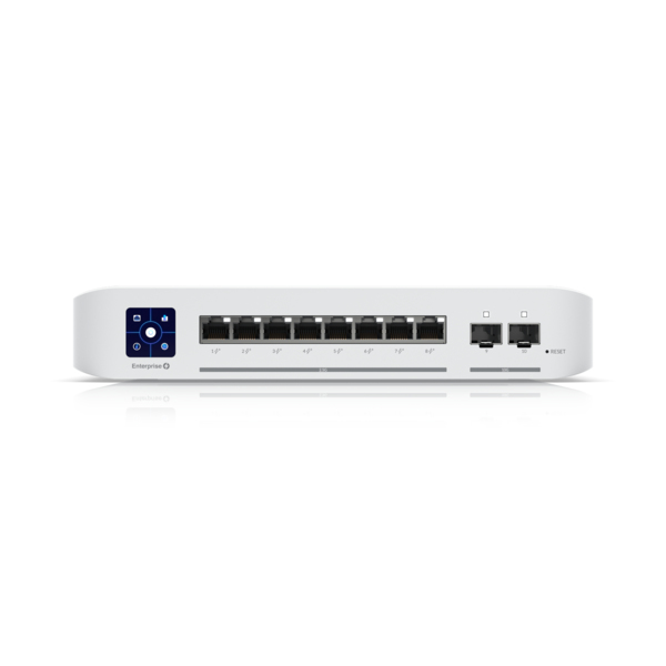 UniFi Enterprise 8 PoE Gestionado L3 2.5G Ethernet (100/1000/2500) Energía sobre Ethernet (PoE) Acero inoxidable