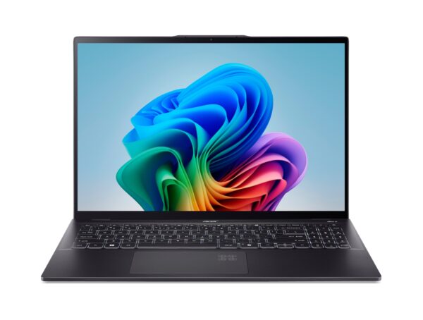Swift 16 AI SF16-51-99FX Copilot+ PC Intel Core Ultra 9 288V Portátil 40,6 cm (16") WQXGA+ 32 GB LPDDR5x-SDRAM 1 TB SSD Wi-Fi 7 (802.11be) Windows 11 Home Español Negro