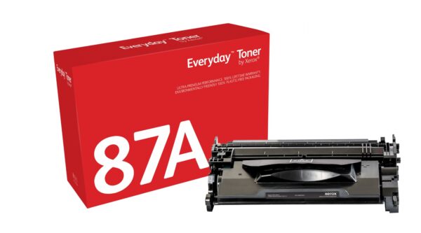 Everyday Toner EverydayNegro di Xerox compatibile con HP 87A (CF287A), Capacidad estándar