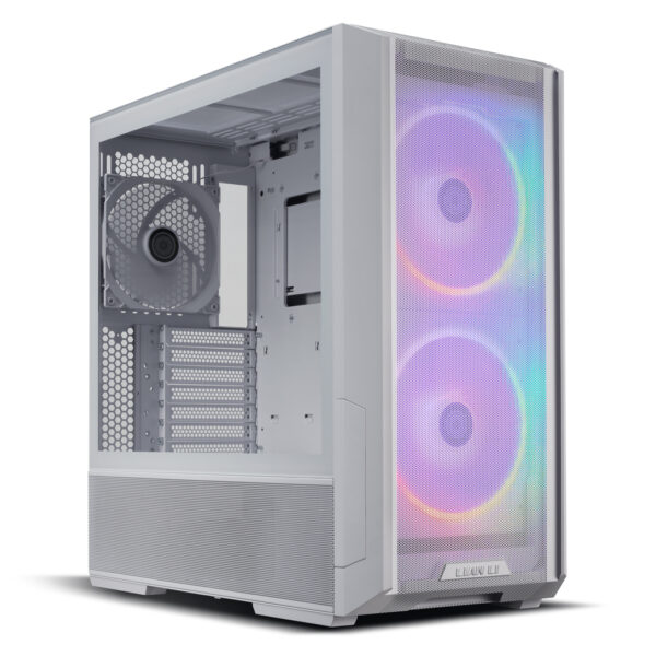 Lancool 216 Midi Tower Transparente, Blanco