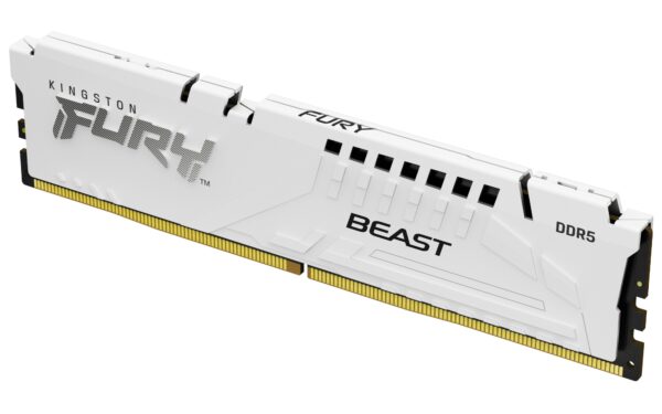 FURY Beast 16GB 6000MT/s DDR5 CL36 DIMM White EXPO