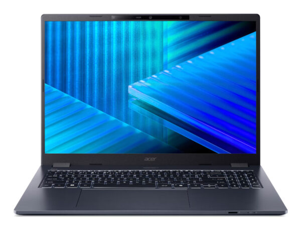 TravelMate P4 TMP416-54-TCO-75VQ Intel Core Ultra 7 255U Portátil 40,6 cm (16") WQXGA 32 GB DDR5-SDRAM 1 TB SSD Wi-Fi 7 (802.11be) Windows 11 Pro Azul