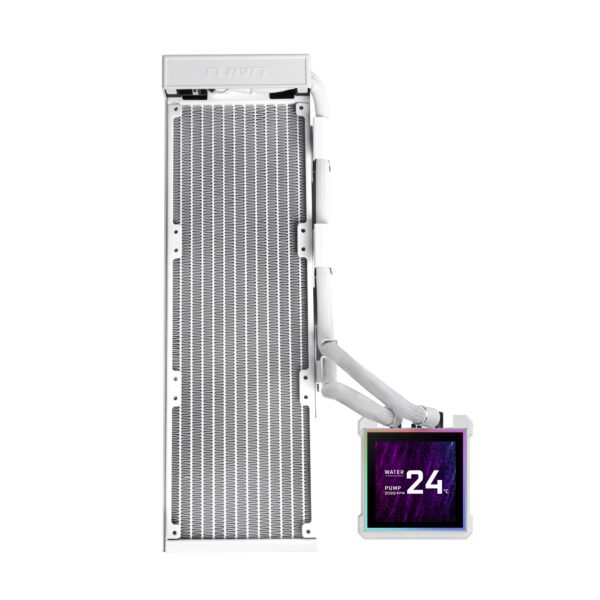 HydroShift II LCD-S 360 Fanless Procesador Kit de refrigeración líquida Blanco 1 pieza(s)