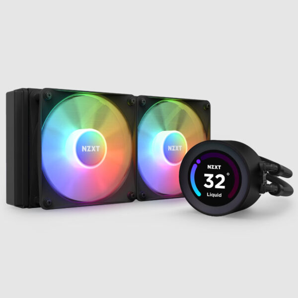 Kraken Elite 240 RGB Procesador Sistema de refrigeración líquida todo en uno 12 cm Negro 1 pieza(s)
