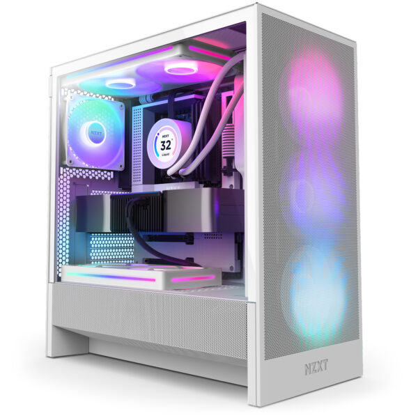H5 Flow RGB Midi Tower Blanco