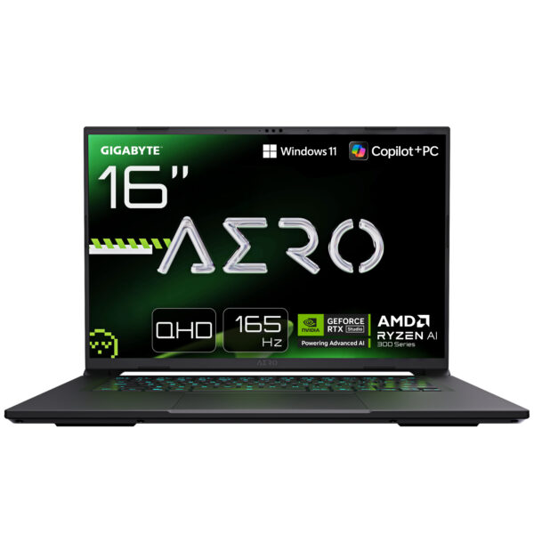 AERO X16 2WHA3PTC65AH ordenador portatil Copilot+ PC AMD Ryzen AI 9 HX 370 Portátil 40,6 cm (16") WQXGA 32 GB DDR5-SDRAM 2 TB SSD NVIDIA GeForce RTX 5070 Wi-Fi 6E (802.11ax) Windows 11 Pro Gris