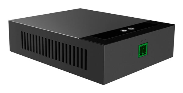 PN1 convertidor de medio 100 Mbit/s Negro