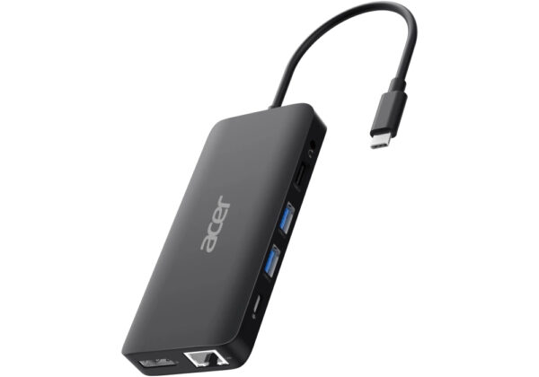 USB Type-C Dongle 12-in-1 Black Alámbrico USB 3.2 Gen 1 (3.1 Gen 1) Type-C Negro