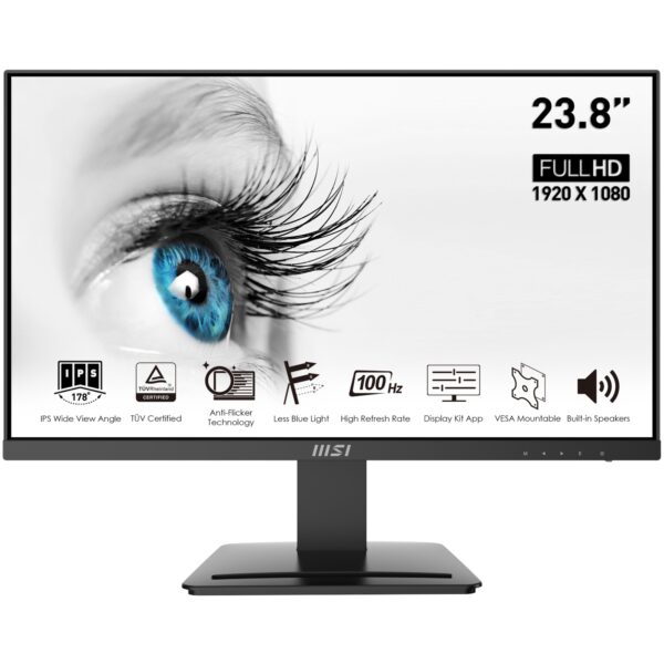 Pro MP243X pantalla para PC 60,5 cm (23.8") 1920 x 1080 Pixeles Full HD Negro