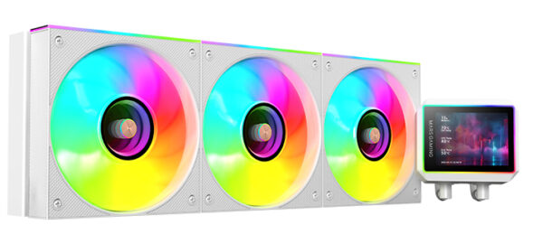 ML-VISIONII360 Procesador Sistema de refrigeración líquida todo en uno 12 cm Blanco 1 pieza(s)