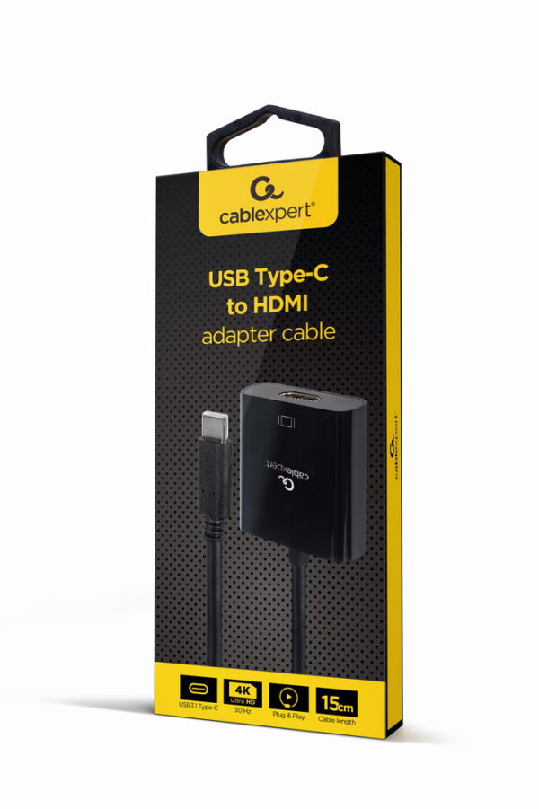 A-CM-HDMIF-03 Adaptador gráfico USB 3840 x 2160 Pixeles Negro