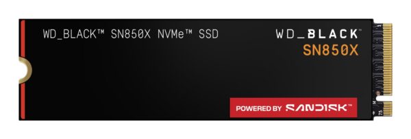 Black WD_BLACK SN850X NVMe 4 TB M.2 PCI Express 4.0