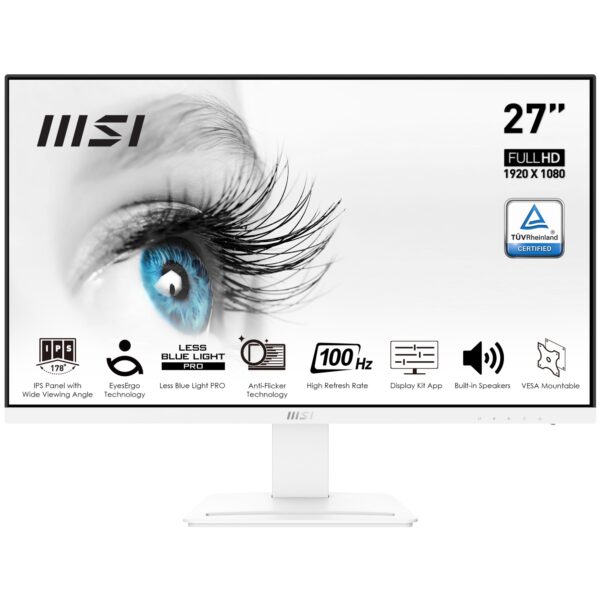 Pro MP273AW pantalla para PC 68,6 cm (27") 1920 x 1080 Pixeles Full HD LED Blanco