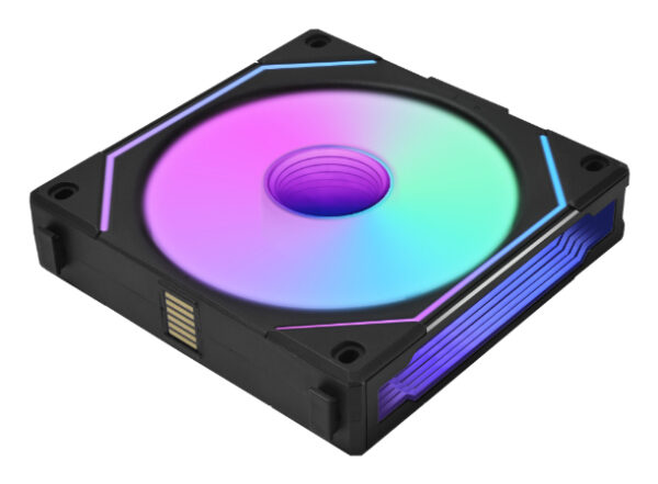 UF-RSLIN120-1B sistema de refrigeración para ordenador Carcasa del ordenador Ventilador 12 cm Negro 1 pieza(s)