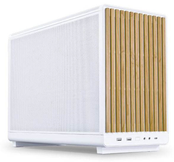 A3-mATX Micro Torre Blanco, Madera