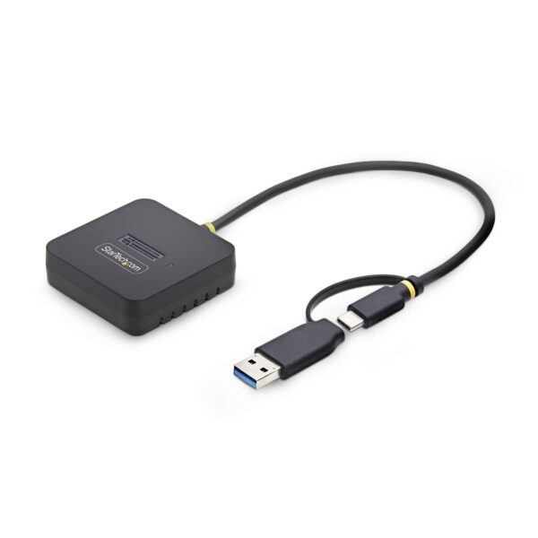 Dock Adaptador USB-C/USB-A a NVMe M.2 - 10Gbps - Lector Externo para SSD NVMe M.2 - Sin Herramientas - B+M/M-Key