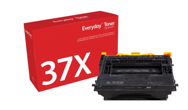 Everyday Toner EverydayNegro di Xerox compatibile con HP 37X (CF237X), Capacidad alta