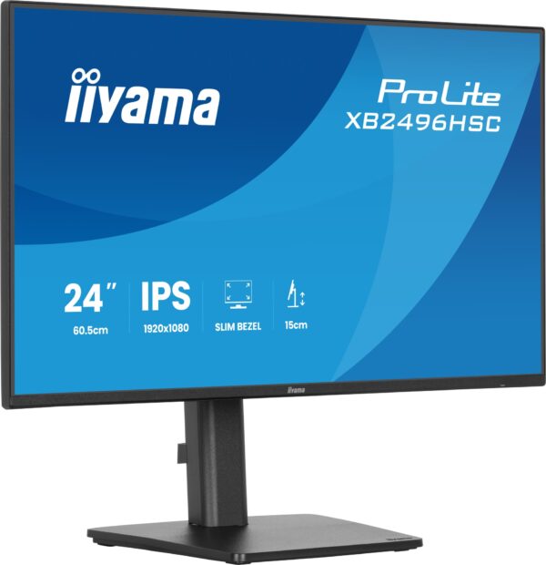 ProLite XB2496HSC-B1 pantalla para PC 60,5 cm (23.8") 1920 x 1080 Pixeles Full HD LED Negro