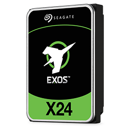 Exos X24 disco duro interno 12 TB 7200 RPM 512 MB 3.5" Serial ATA III