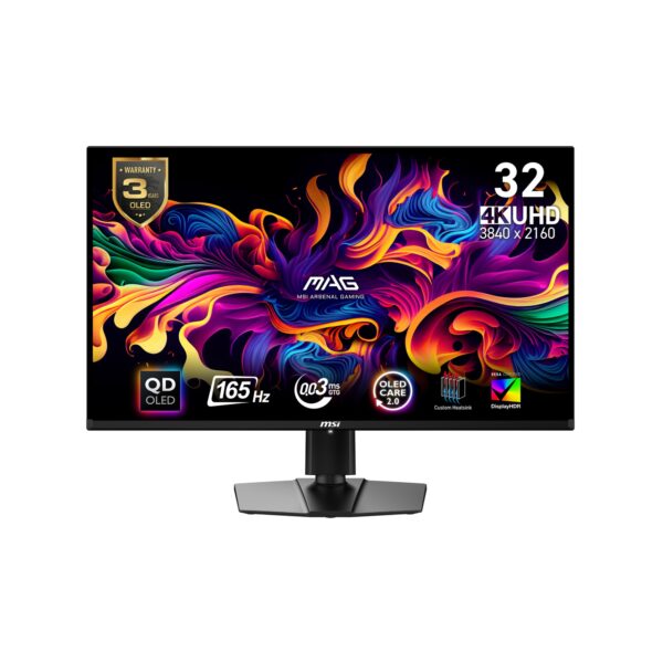 MAG 321UP QD-OLED pantalla para PC 80 cm (31.5") 3840 x 2160 Pixeles 4K Ultra HD Negro