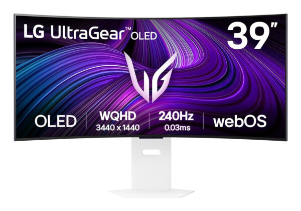 39GX90SA-W pantalla para PC 99,1 cm (39") 3440 x 1440 Pixeles Wide Quad HD OLED Blanco