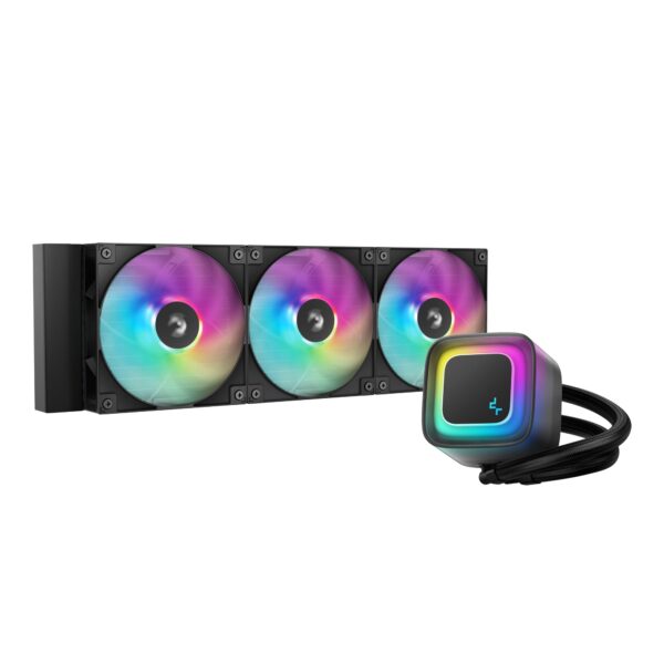 LE360 V2 Procesador Sistema de refrigeración líquida todo en uno 12 cm Negro 1 pieza(s)
