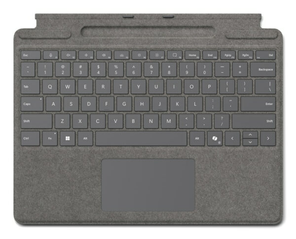 8XB-00197 teclado para móvil Microsoft Cover port Platino
