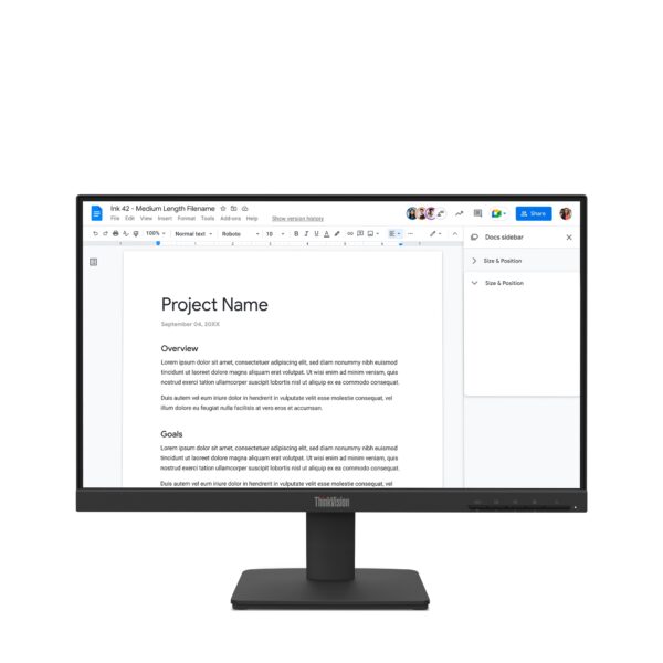 ThinkVision S22-4e Monitor