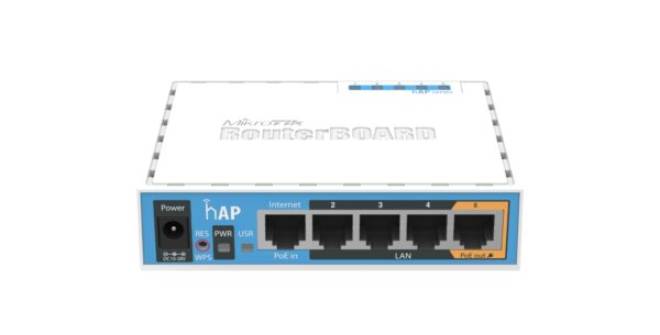 hAP Blanco Energía sobre Ethernet (PoE)