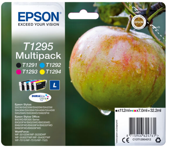 Apple Multipack T1295 4 colores (etiqueta RF)