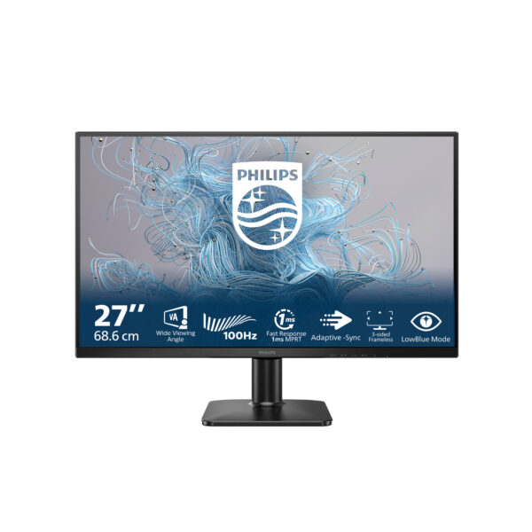 1000 series 27E2N1100L/00 pantalla para PC 68,6 cm (27") 1920 x 1080 Pixeles Full HD LCD Negro