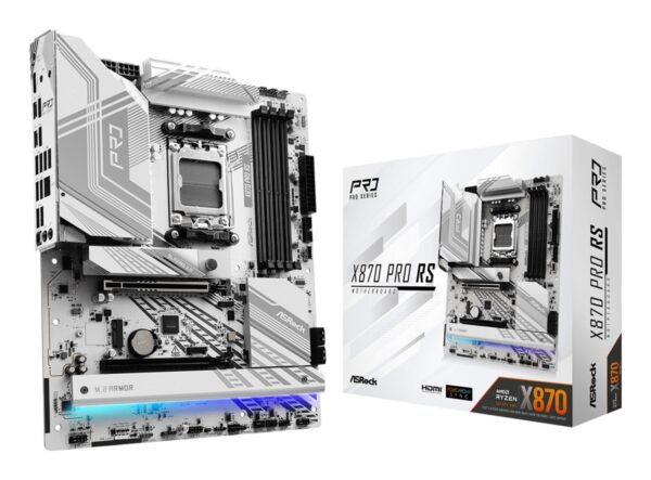 X870 PRO RS AMD X870 Zócalo AM5 ATX