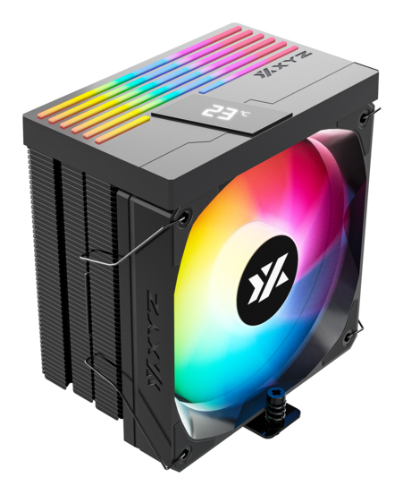 THERMAX 6 PULSAR, DISIPADOR CPU,6 HEATPIPES, DISPLAY INTEGRADO, 120MM, NEGRO