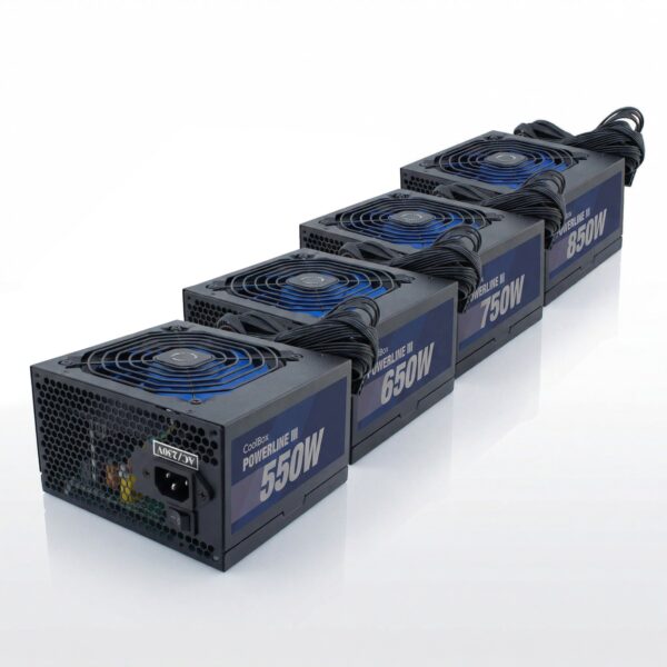 PACK FUENTES DE ALIMENTACION POWERLINE III 550/650/750/850W 85I