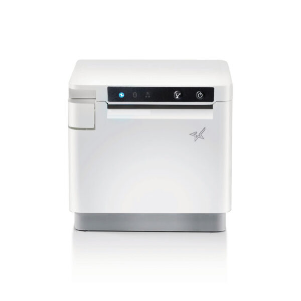 mC-Print3, Thermal, 3in, Cutter, Ethernet (LAN), USB, CloudPRNT, White, EU & UK, PS60C Power Supply included Inalámbrico y alámbrico Térmica directa Impresora de recibos